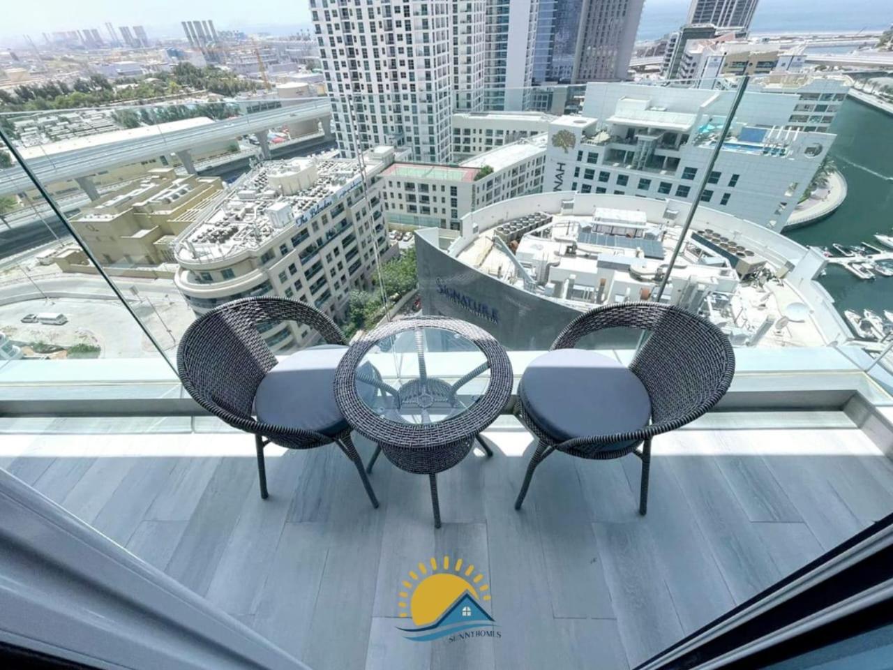 Dubai Marina Walk Gem Modern Apartments With Pool & Gym Access, Steps To Beach & Metro Managed By Sunnyhomes Exteriör bild