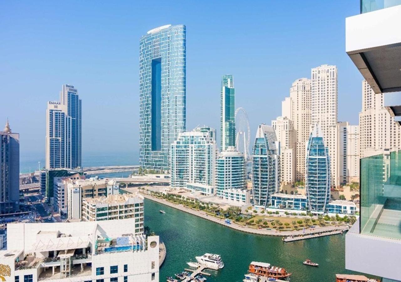 Dubai Marina Walk Gem Modern Apartments With Pool & Gym Access, Steps To Beach & Metro Managed By Sunnyhomes Exteriör bild