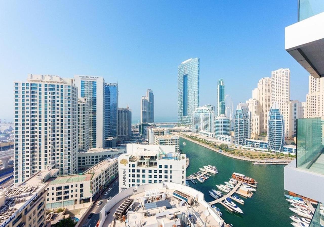Dubai Marina Walk Gem Modern Apartments With Pool & Gym Access, Steps To Beach & Metro Managed By Sunnyhomes Exteriör bild
