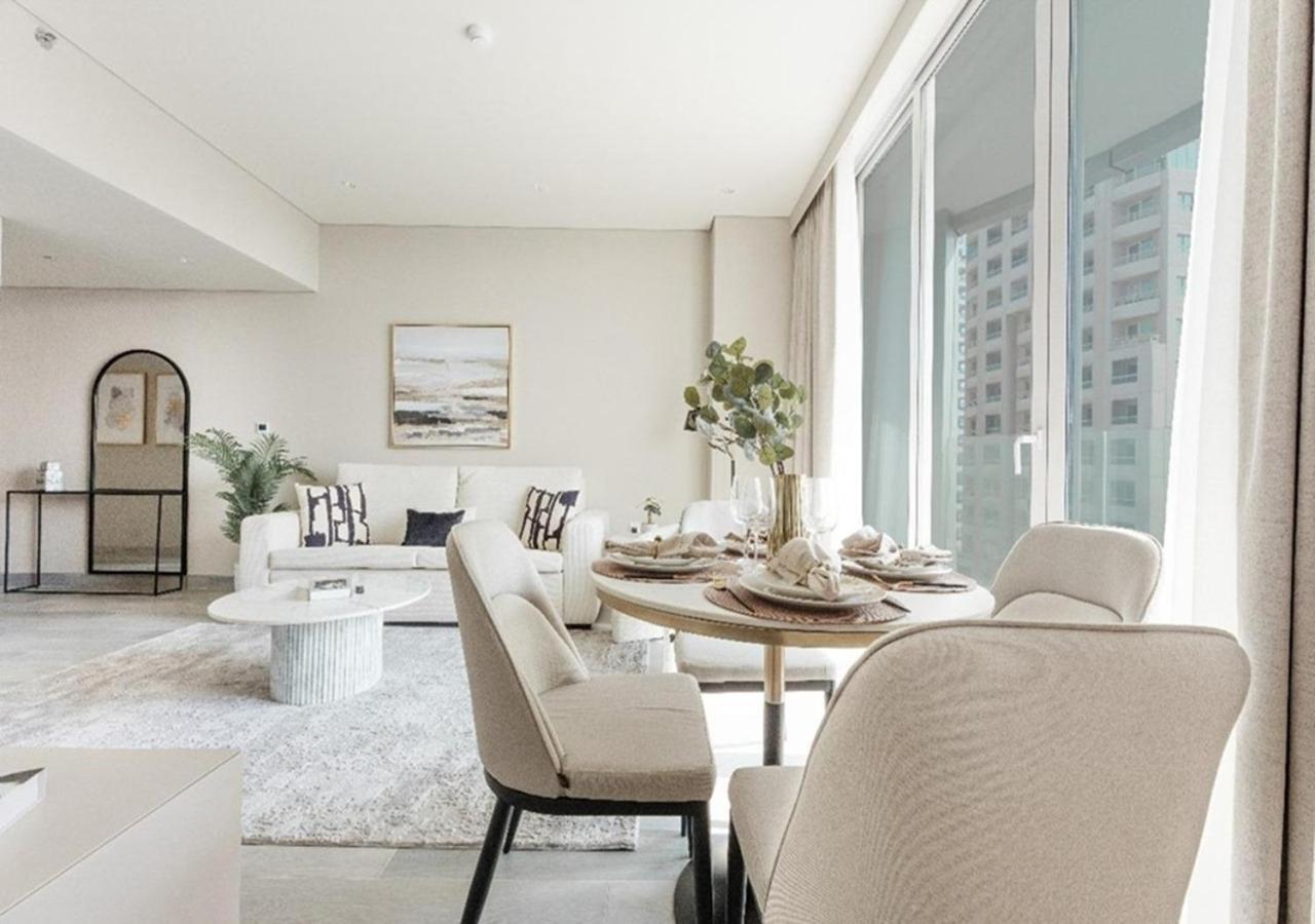 Dubai Marina Walk Gem Modern Apartments With Pool & Gym Access, Steps To Beach & Metro Managed By Sunnyhomes Exteriör bild